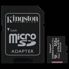 Модуль флеш-пам'яті Kingston 512GB micSDXC Canvas Select Plus 100R A1 C10 Card + ADP 99-00013239 фото