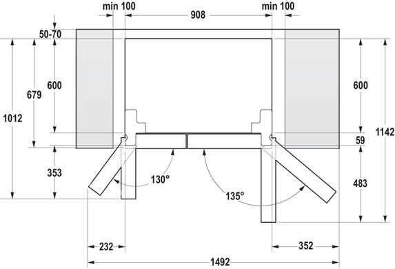 Холодильник Gorenje NRS9EVX1 NRS9EVX1 фото